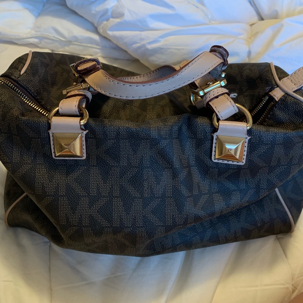Michael Kors monogram satchel